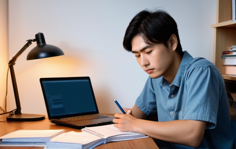 건축전기설비기사 합격자 후기 인터뷰 - **Prompt:** A young Japanese electrical engineer (male or female, late 20s to early 30s) is studying...