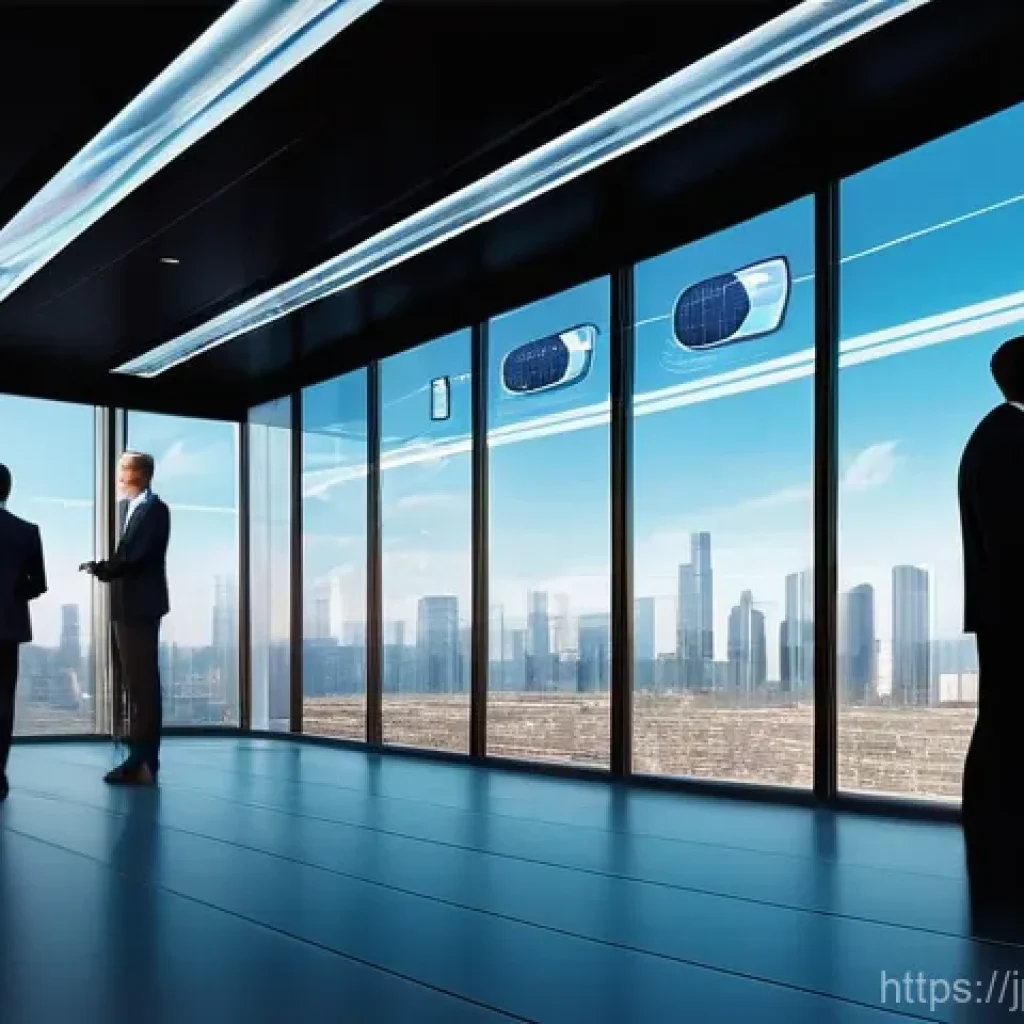건축전기설비기사 관련 공모전 참여 방법 - **Prompt 1: Futuristic Smart Building Visionary**
    A bright, wide-angle shot of a cutting-edge sm...